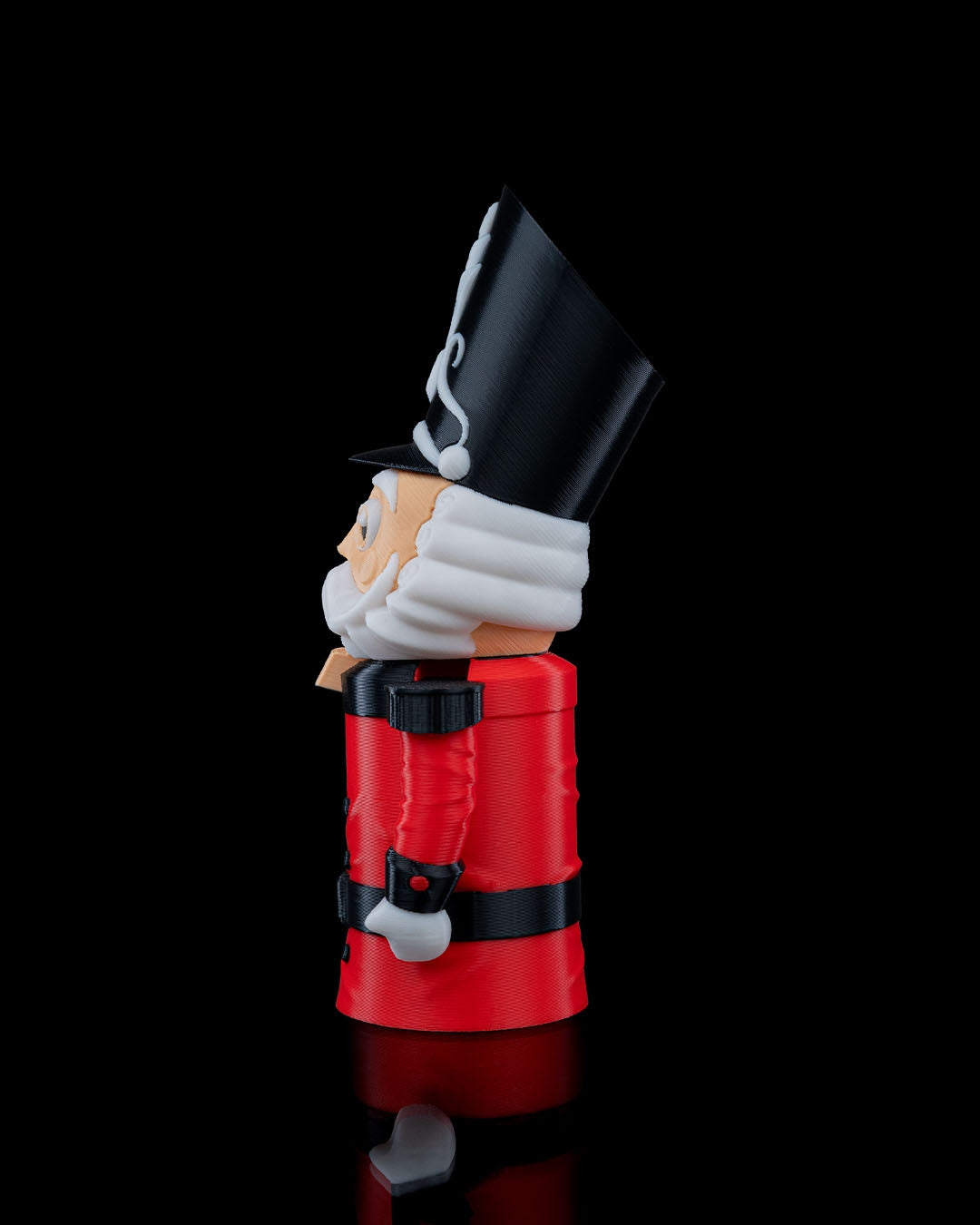 Newt the Nutcracker Ornament - Classic Nutcracker with Articulating Arms and Mouth