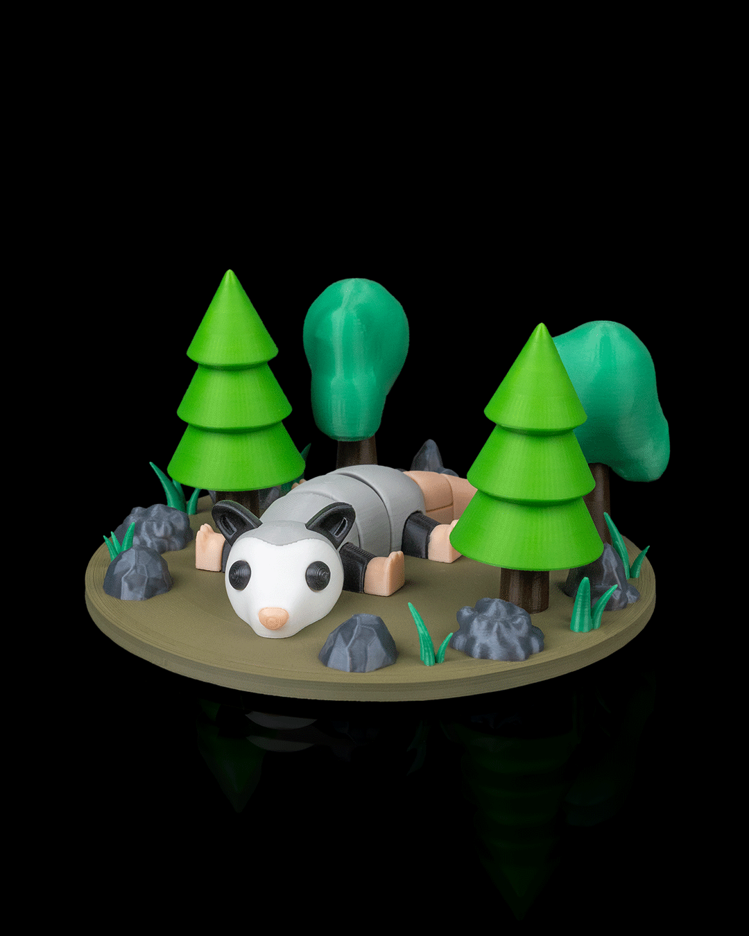 Rest in Nest Opossum Flop