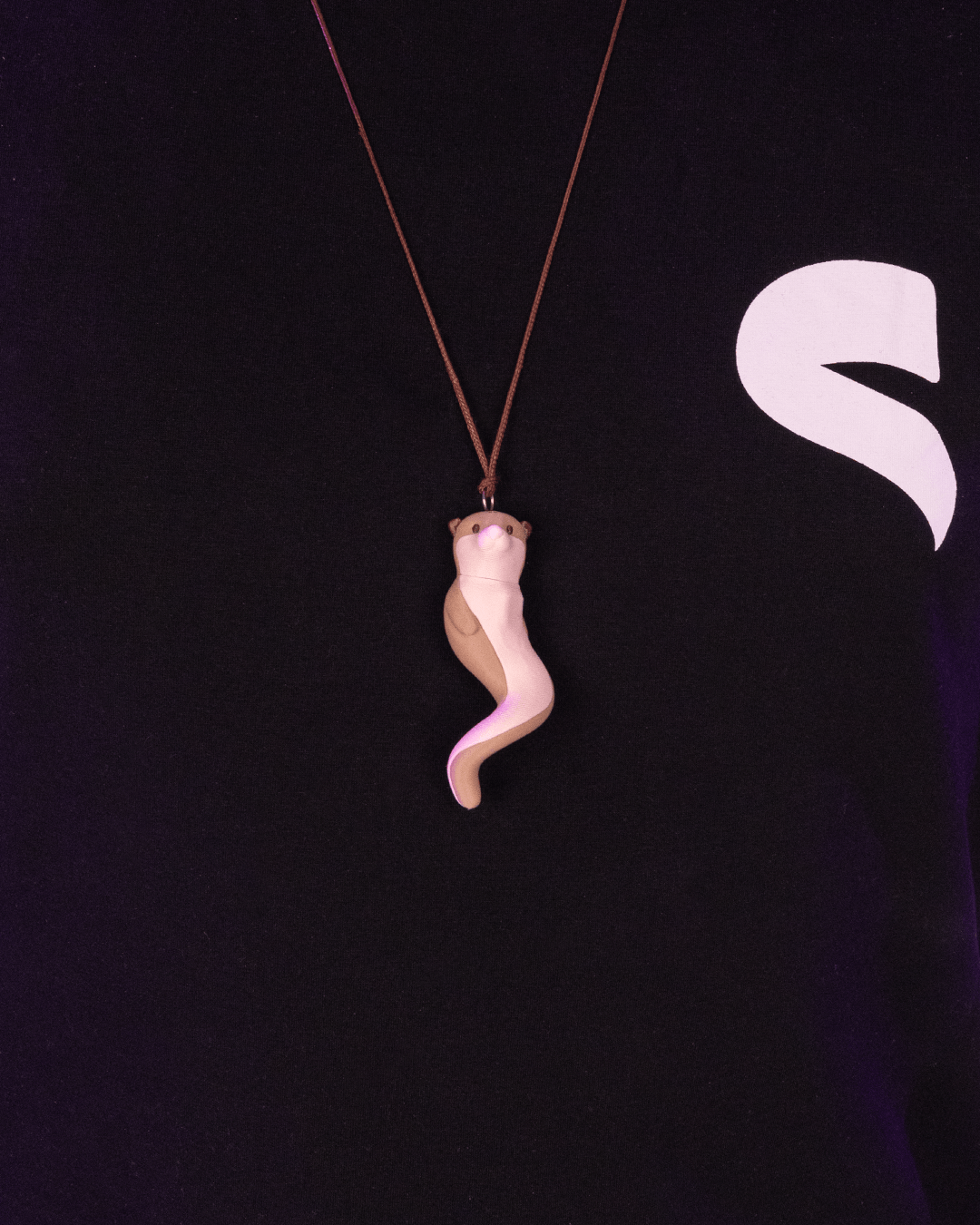 Otter Half Pendants | Interlocking Otter Necklace Set