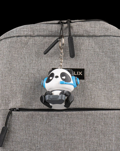 Pandarcade Gamer Panda Keychain