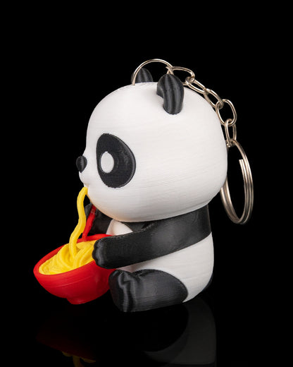 Pandinner Ramen Panda Keychain