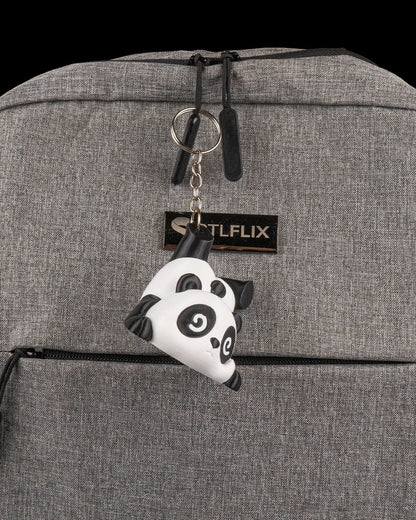 Pandown Upside-Down Panda Keychain