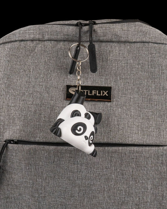 Pandown Upside-Down Panda Keychain