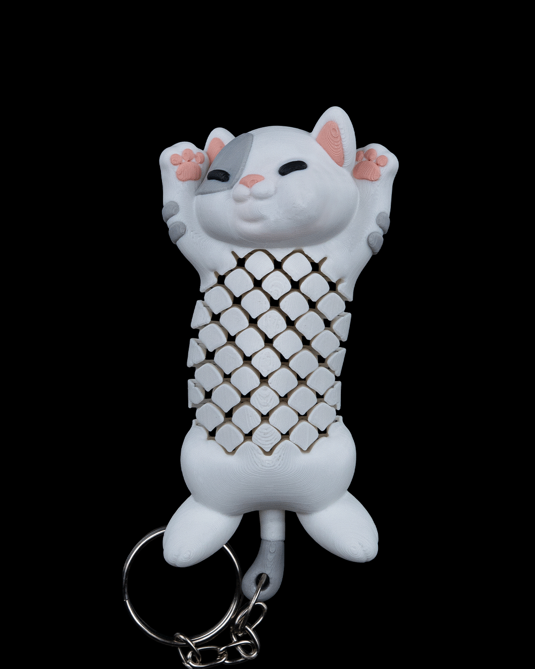 Pat the Cat – Mesh Buddy Fidget Keychain
