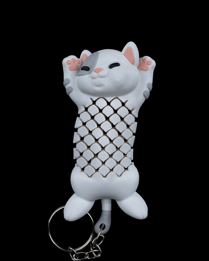 Pat the Cat – Mesh Buddy Fidget Keychain