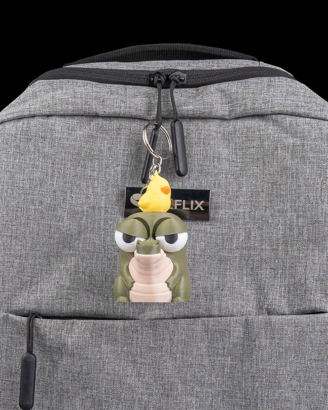 Patience Tested | Unbothered Gator Keychain