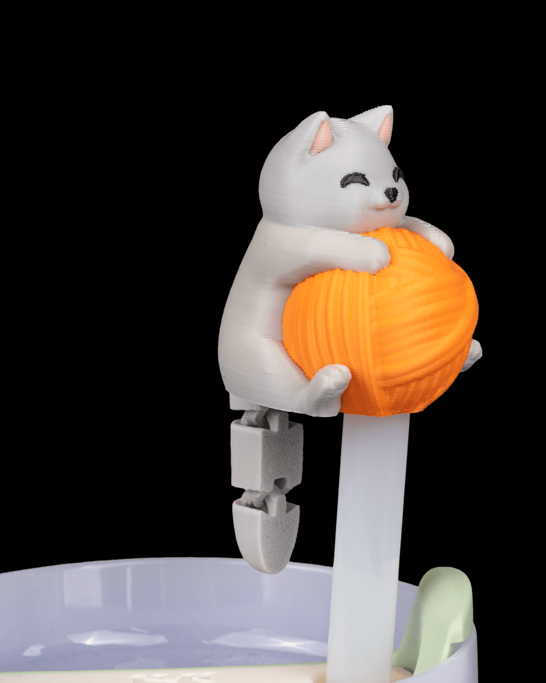 Pawsitively Hydrated Straw Topper & Cup Charm