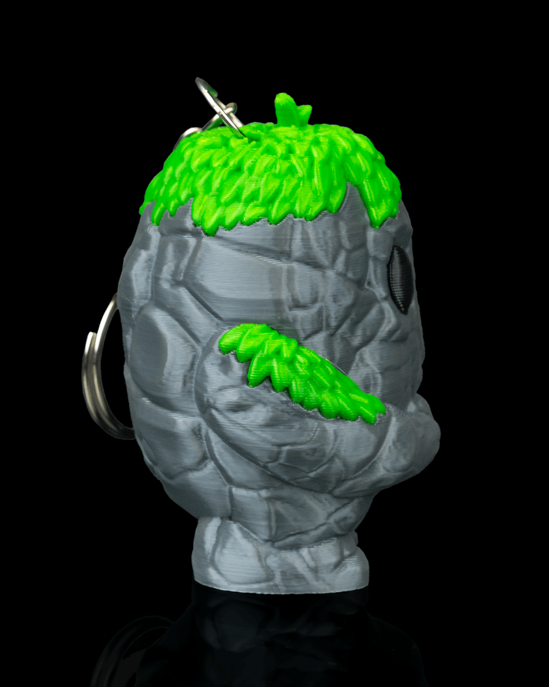 Pebbi the Stone Spirit Keychain