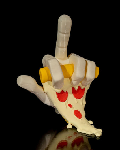 Pick ’n Eater Pizza Hands – 3D Printed Pizza Sculptures (3 Styles) POD