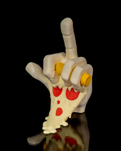 Pick ’n Eater Pizza Hands – 3D Printed Pizza Sculptures (3 Styles) POD