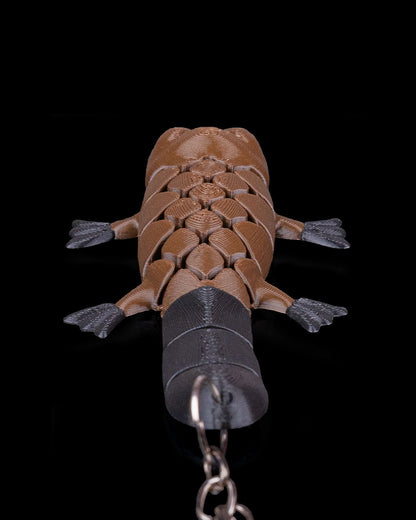 Pierre the Platypus – Mesh Buddy Fidget Keychain