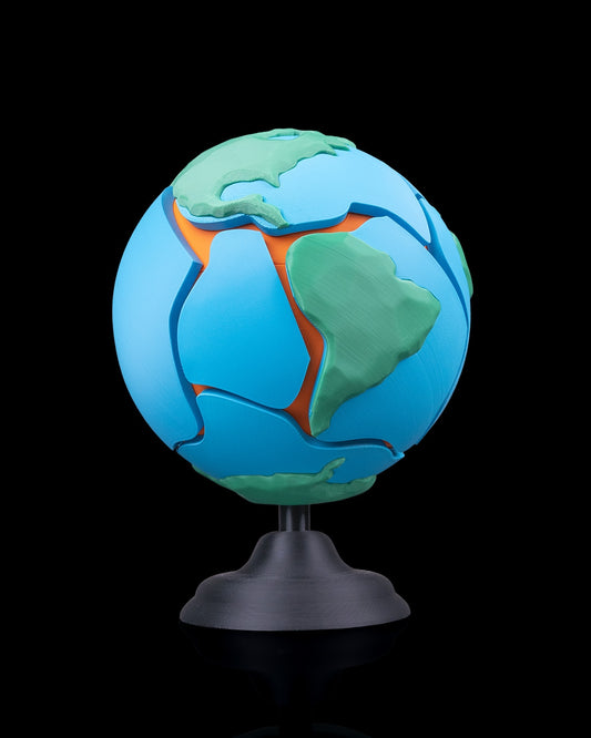 Planet Puzzle | Magnetic Tectonic Plate Earth Model