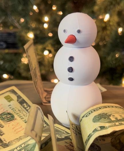 Snowman Cash Stash By ForgeCore