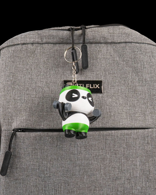 Pumpanda Workout Panda Keychain