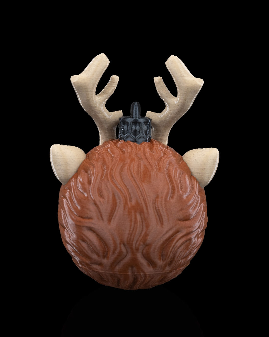 Reindeer Head Christmas Ornament by STLFlix - Festive Holiday Decor for Tree and Home