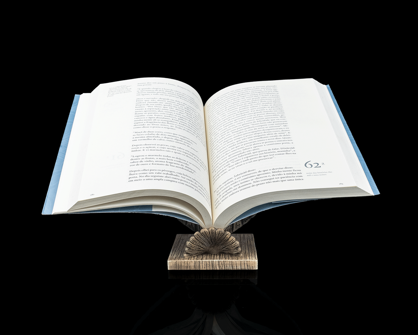Rest in Grace Book Stand – White Rock Finish | 3D Printed Bird Wing Display Stand