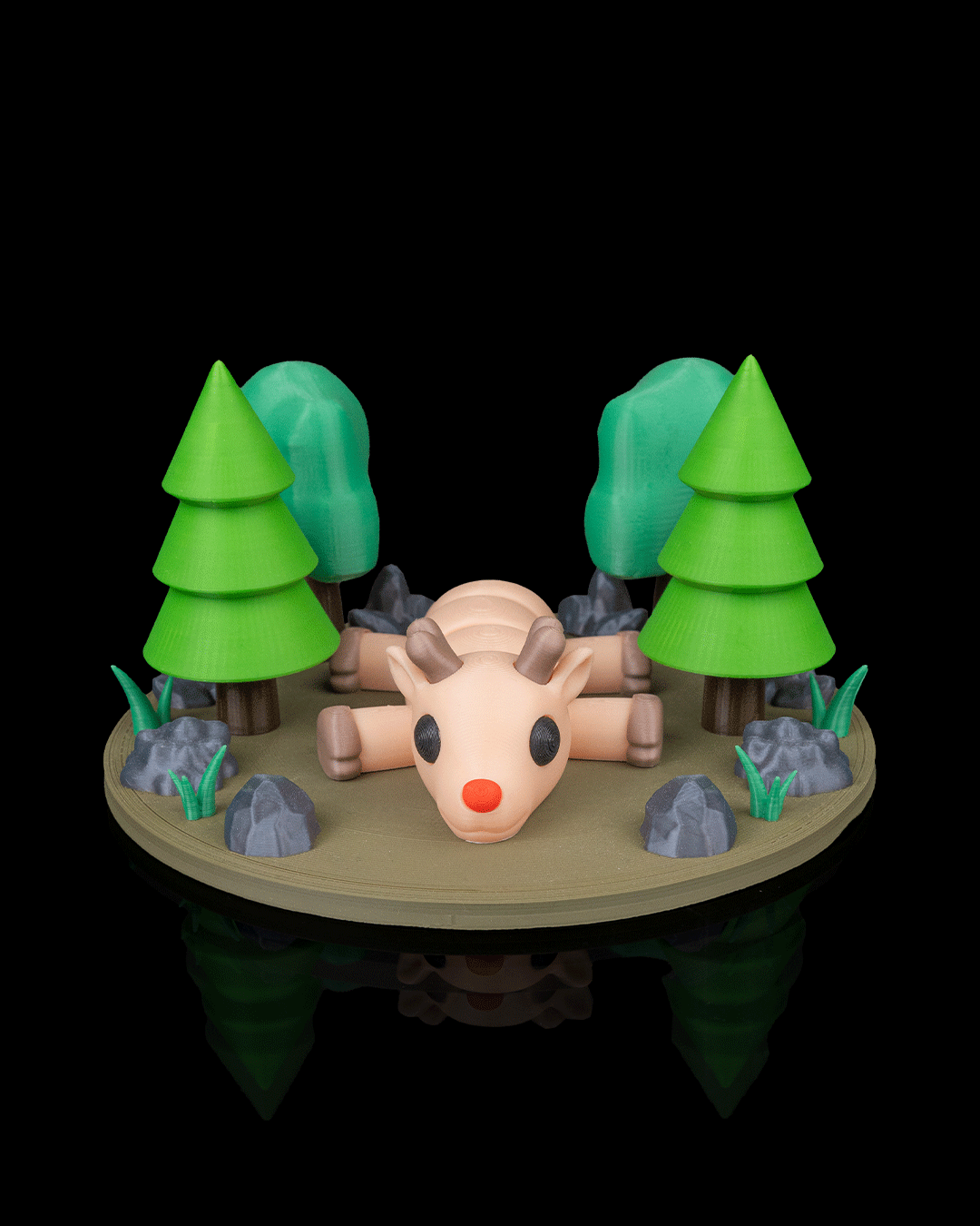 Rest in Nest Resting Reindeer