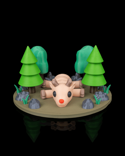Rest in Nest Resting Reindeer