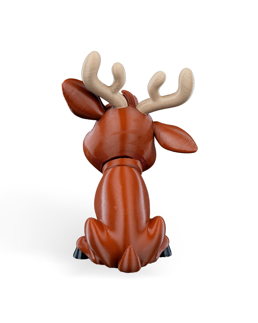 Rudolph, The Poseable Reindeer Ornament - Festive Christmas Decoration