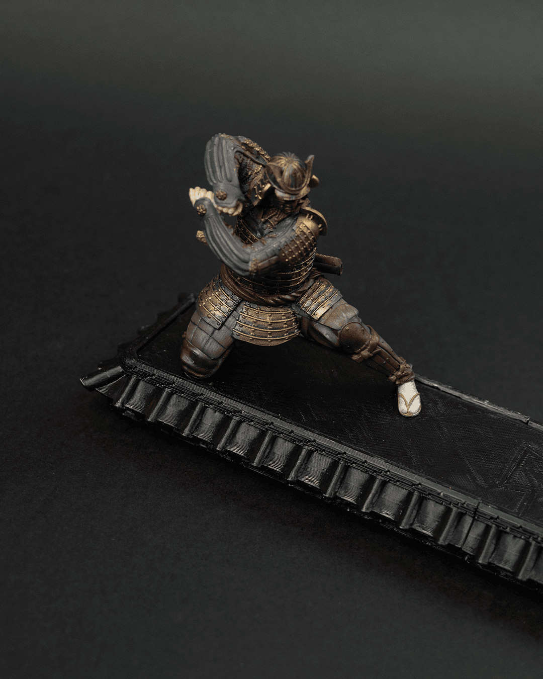 3D-Printed Samurai Incense Holder with Hidden Storage