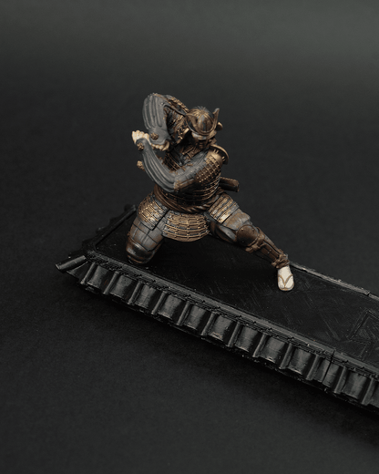 3D-Printed Samurai Incense Holder with Hidden Storage