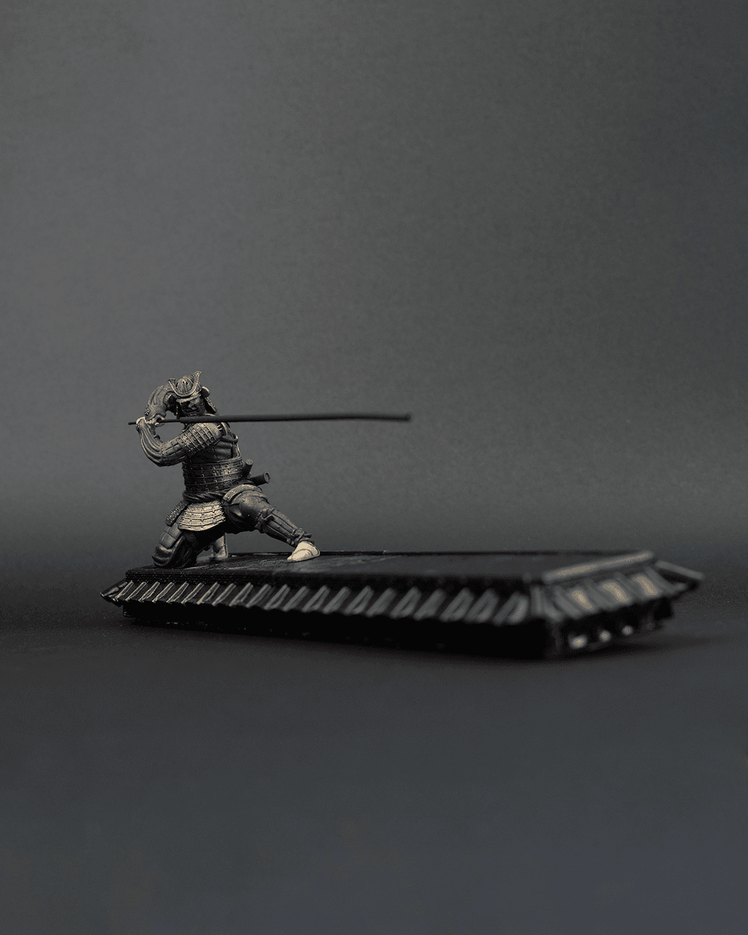 3D-Printed Samurai Incense Holder with Hidden Storage