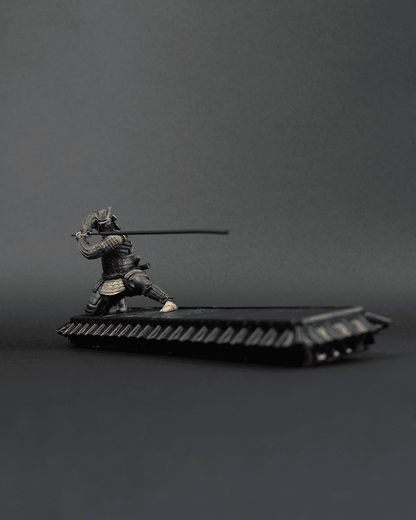 3D-Printed Samurai Incense Holder with Hidden Storage