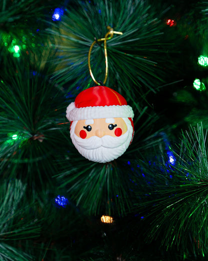 Santa Claus Christmas Ornament - Festive Holiday Decor for Tree and Home