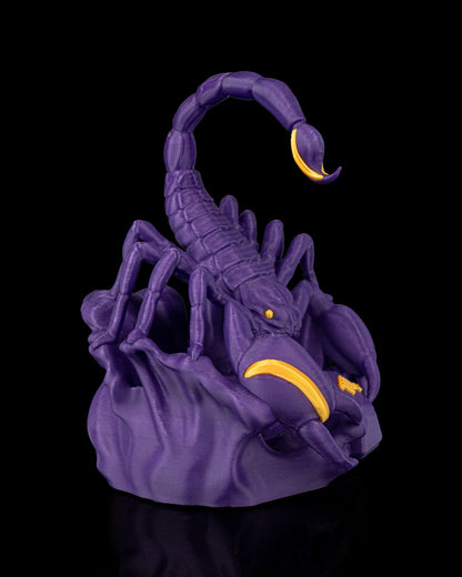 Scorpio Zodiac Statue by STLFlix – Intense Scorpion Collectible | Dragons N Doodads