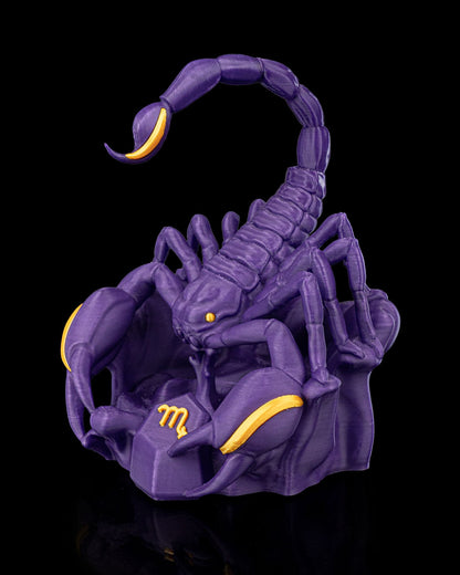 Scorpio Zodiac Statue by STLFlix – Intense Scorpion Collectible | Dragons N Doodads