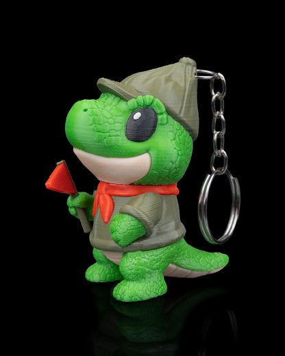 ScouT-Rex – Dino Scout Keychain Figurine