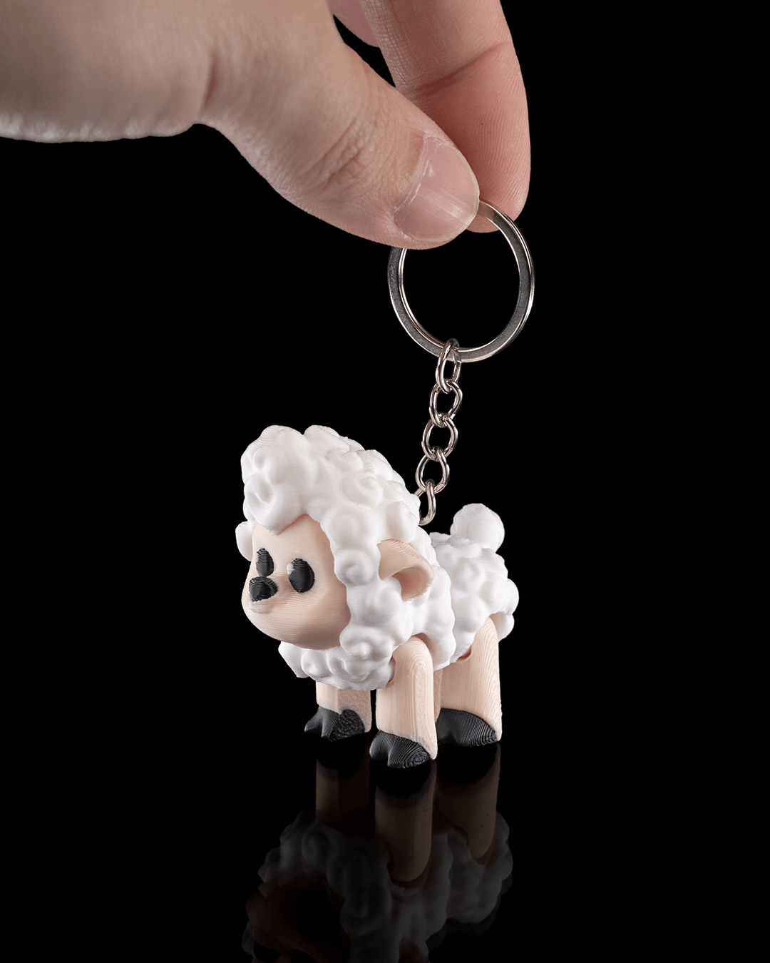 3D-Printed Shane the Sheep by STLFlix – Farmhouse Decor & Collectible Animal Figurine