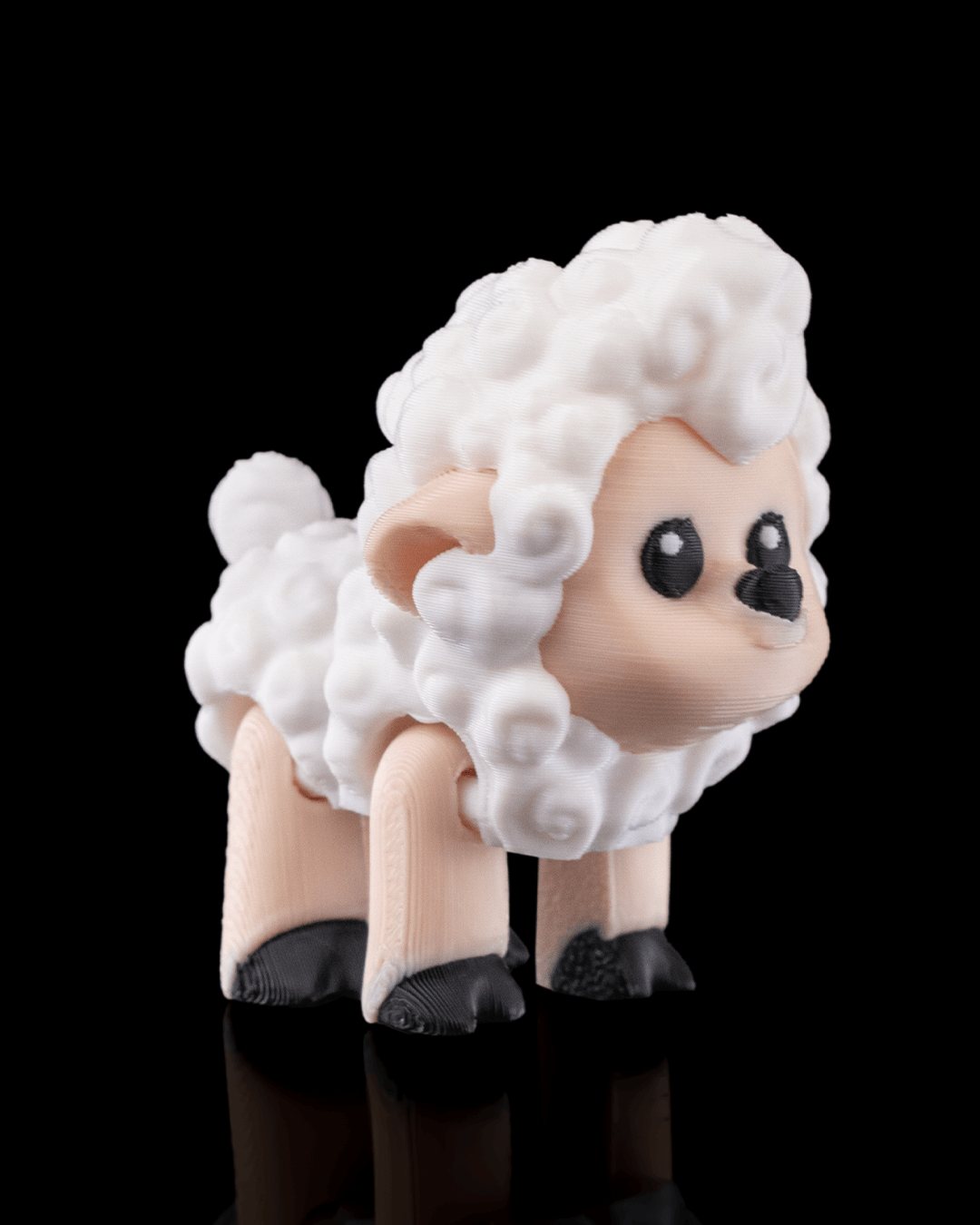 3D-Printed Shane the Sheep by STLFlix – Farmhouse Decor & Collectible Animal Figurine