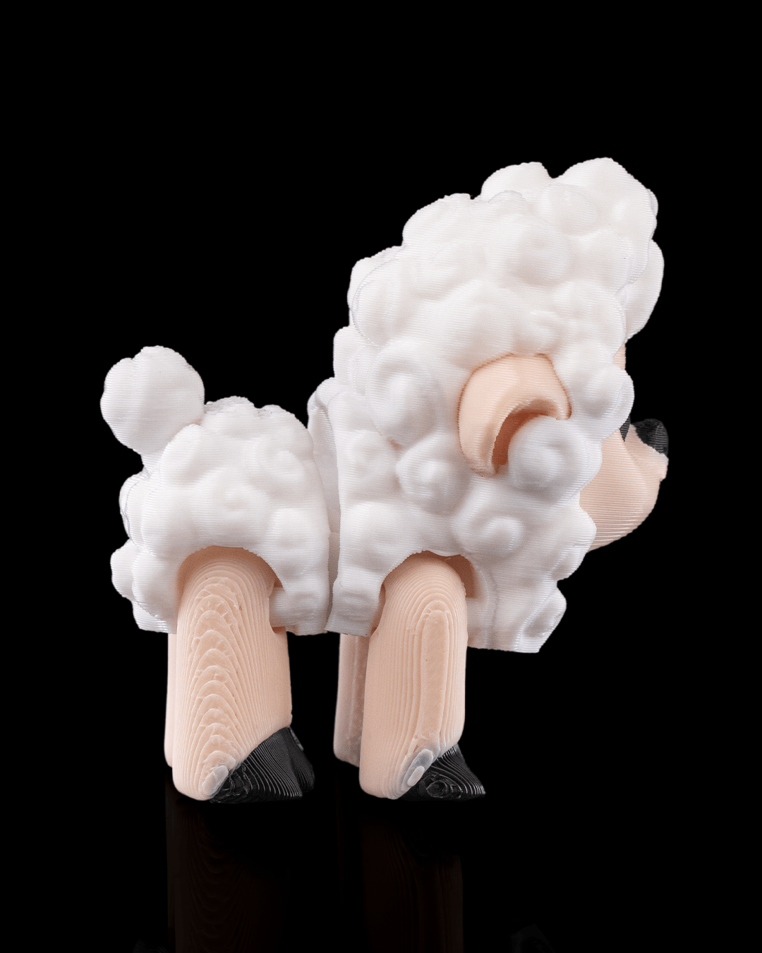 3D-Printed Shane the Sheep by STLFlix – Farmhouse Decor & Collectible Animal Figurine