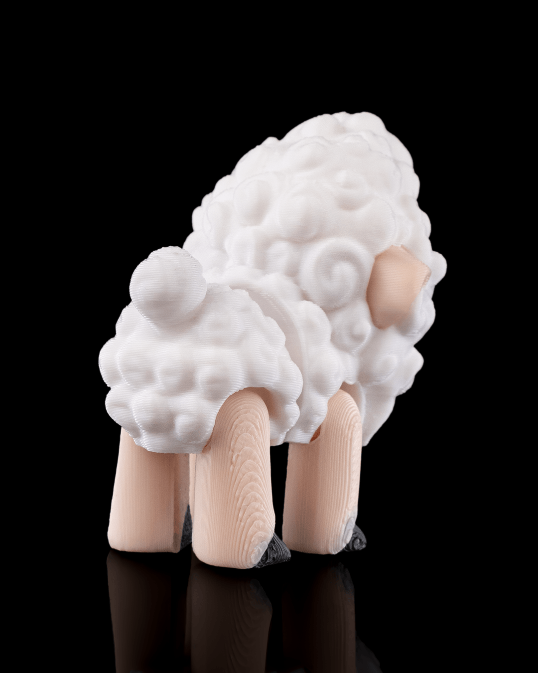3D-Printed Shane the Sheep by STLFlix – Farmhouse Decor & Collectible Animal Figurine