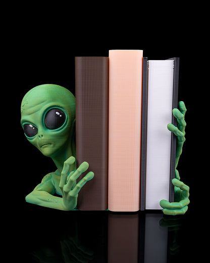 Shelf Invader Bookends