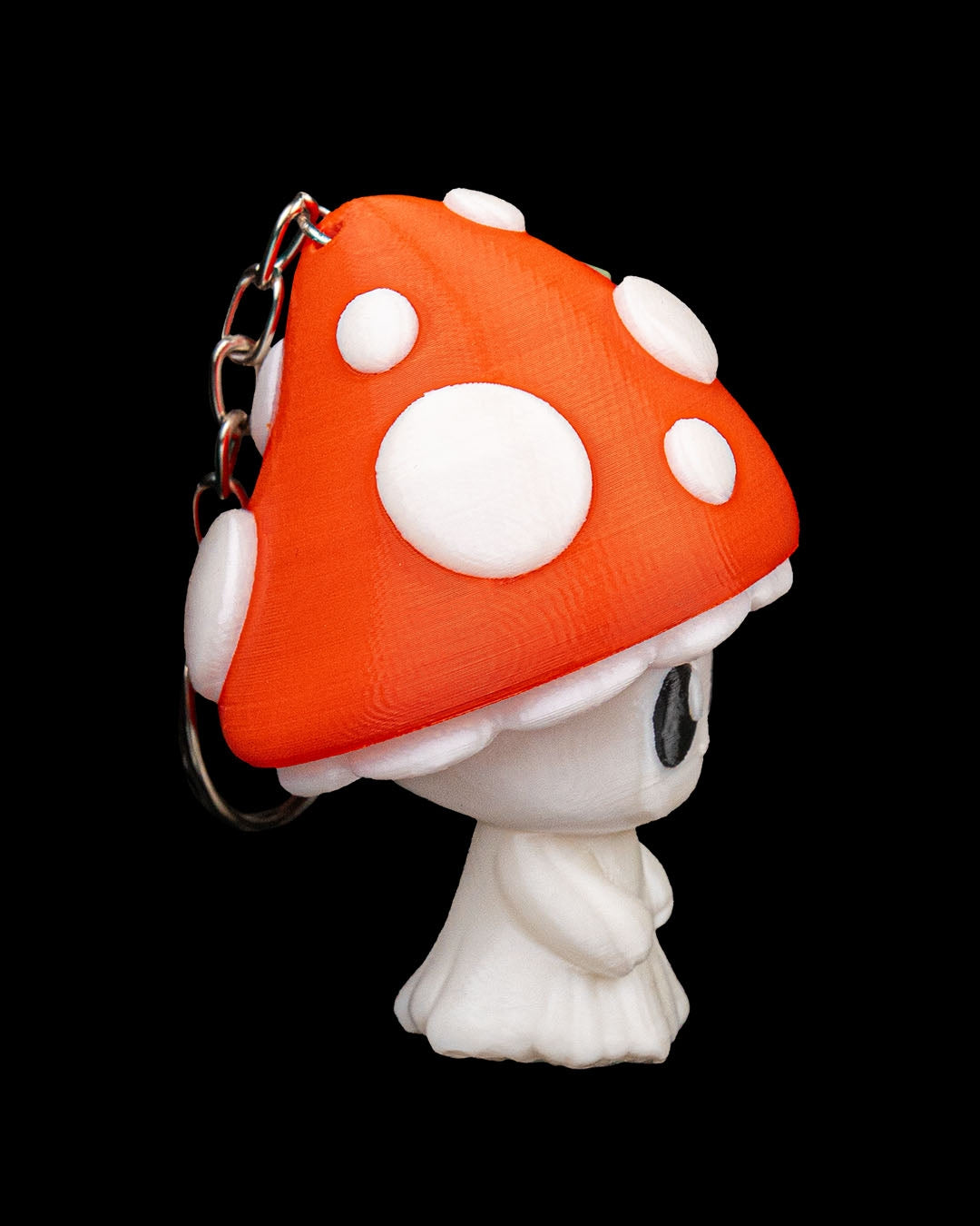 Shime the Mushroom Spirit Keychain