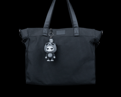 Skubbies: Babuu – 3D Printed Panda Skull Collectible Keychain Figure