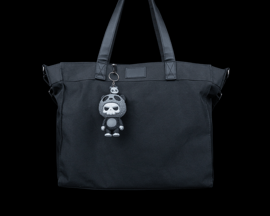 Skubbies: Babuu – 3D Printed Panda Skull Collectible Keychain Figure