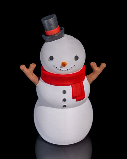 Snowman Cookie Stash – Festive Christmas Decor and Treat Holder