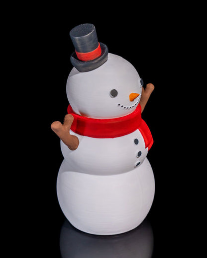 Snowman Cookie Stash – Festive Christmas Decor and Treat Holder