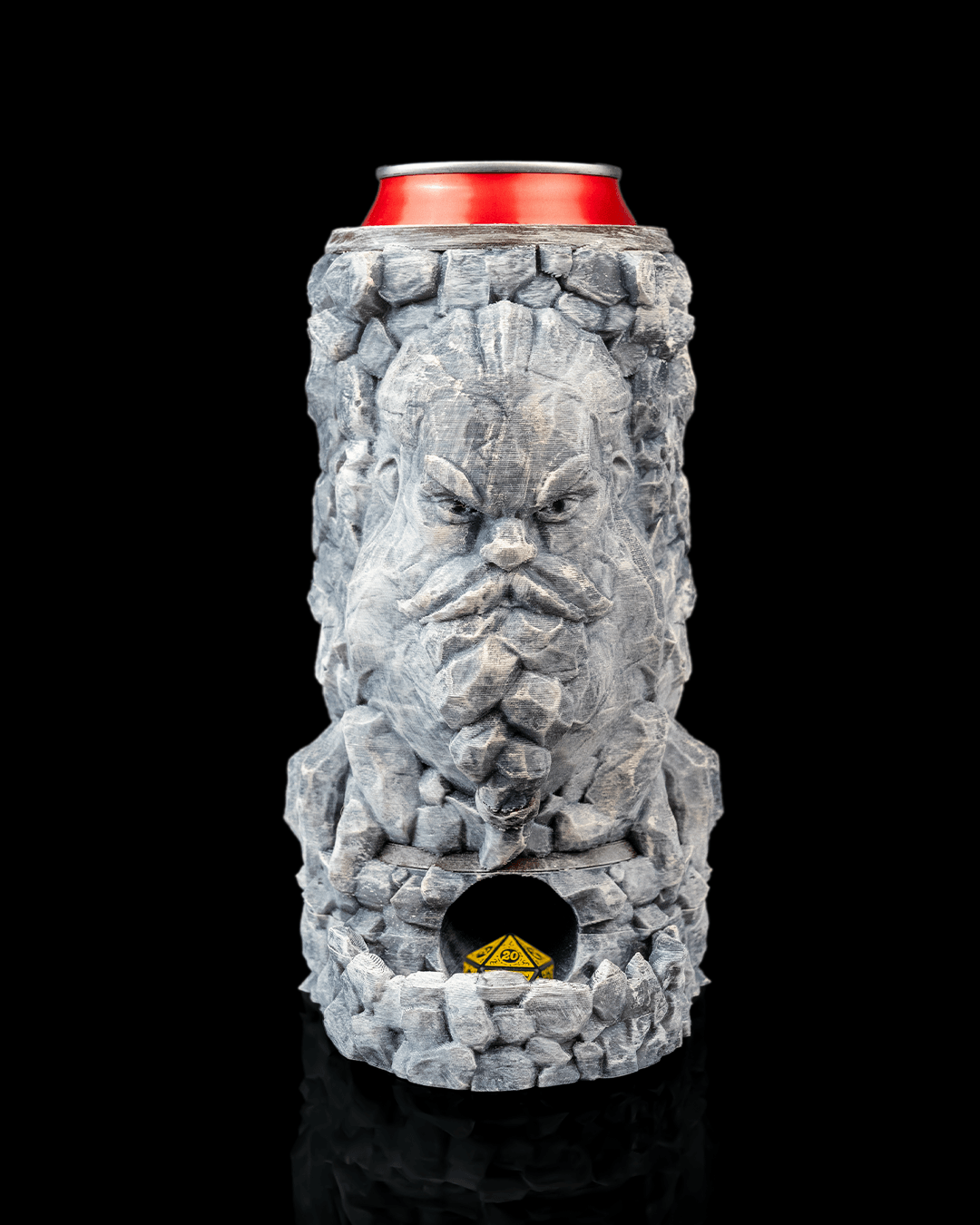 Stonebeard Hold – 3D Printed Can Holder & Dice Tower