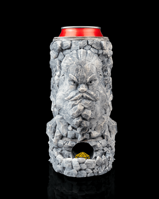 Stonebeard Hold – 3D Printed Can Holder & Dice Tower