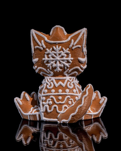 Gingerbread Cookie Dragon Figurine