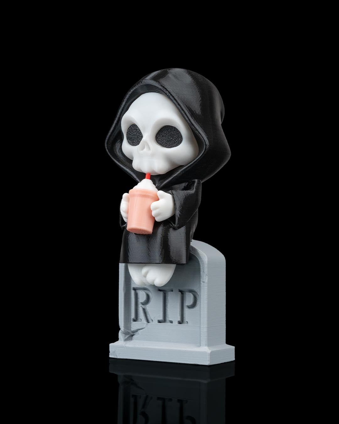 3D-Printed Grim Reaper Figurines | Killer Holidays Collection