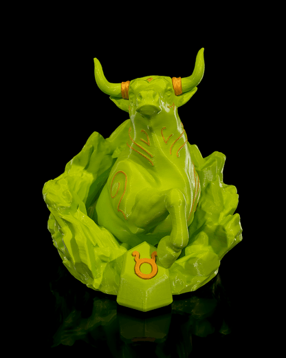 Taurus Zodiac Statue by STLFlix – Majestic Bull Collectible | Dragons N Doodads