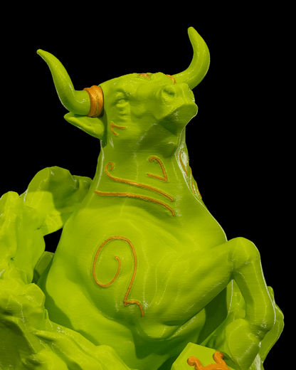 Taurus Zodiac Statue by STLFlix – Majestic Bull Collectible | Dragons N Doodads