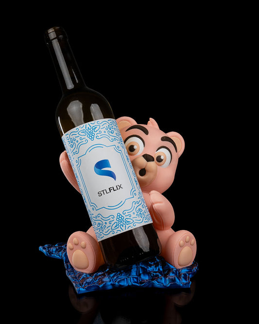 Teddy’s Toast Wine Bottle Holder