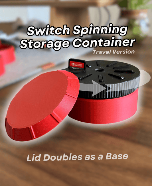 Spinning Switch Storage - Travel Version by ForgeCore