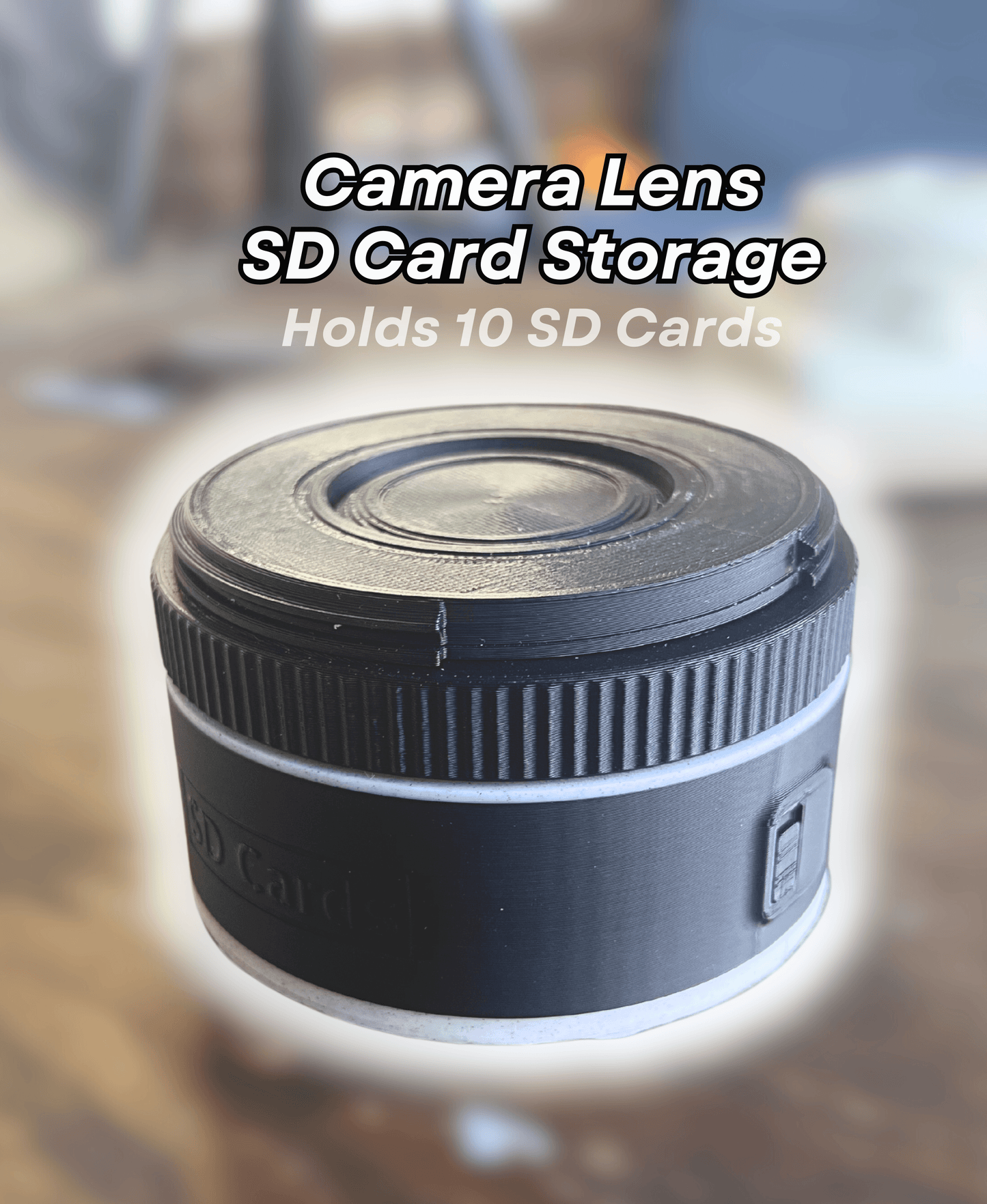 SD Card Storage Camera Lens by ForgeCore